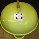1974 Lime Green Kettle lid 2