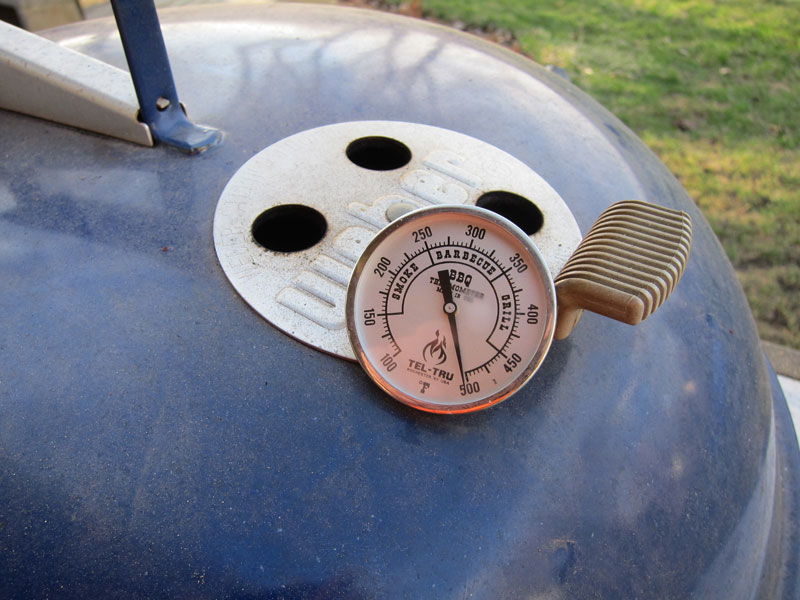 How to Install a Thermometer on the Weber Kettle Grill 