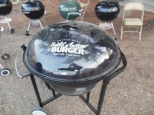 This rare Weber Ranch Kettle with a giant Sutter Home Build a Better Burger contest comes to us from Jim M on facebook We've only seen a small handful of Ranch kettles with logos.