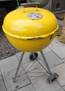 1976 Yellow kettle in "as found" condition
