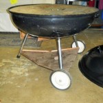 1959 Weber Ranch Kettle uncovered
