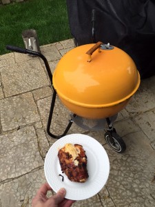 Weber Ranger changing color from the heat