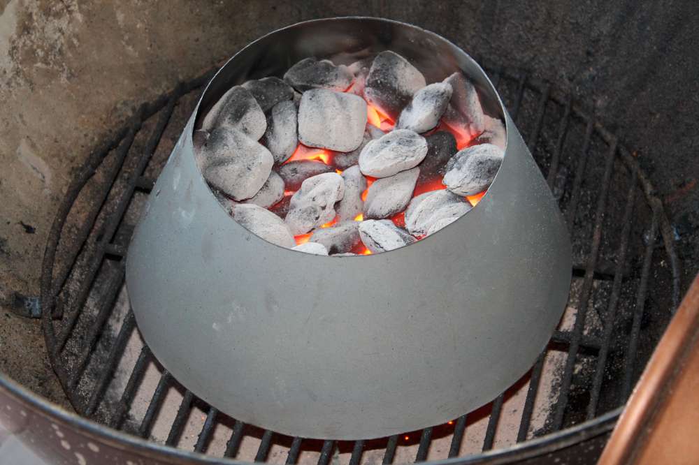 Vortex charcoal shop basket