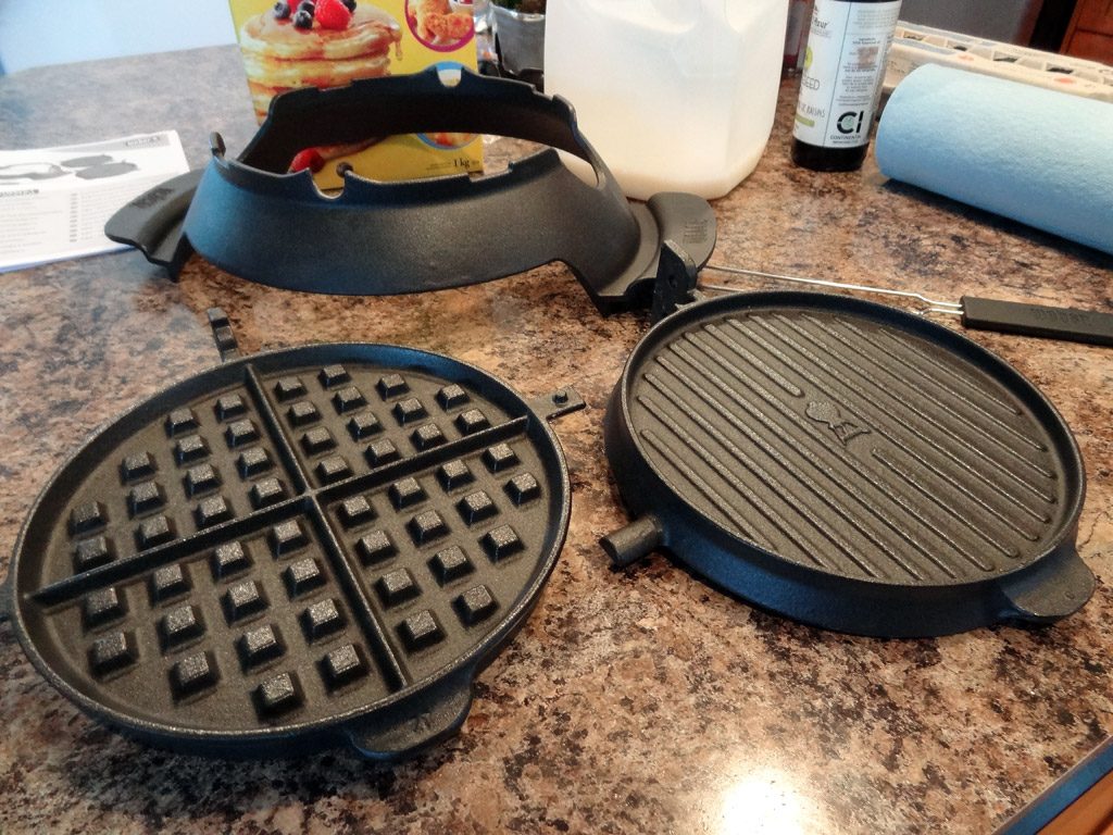 How to Use a Cast Iron Waffle Iron