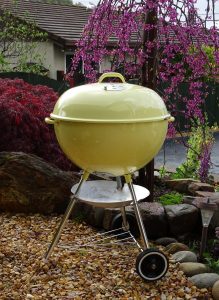 Weber Ambassador - Ochre yellow vintage 