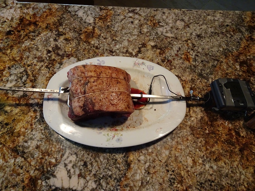 SOLVED! Rotisserie Temperature Probe Mod for Kettle or Gas BBQ Grill 