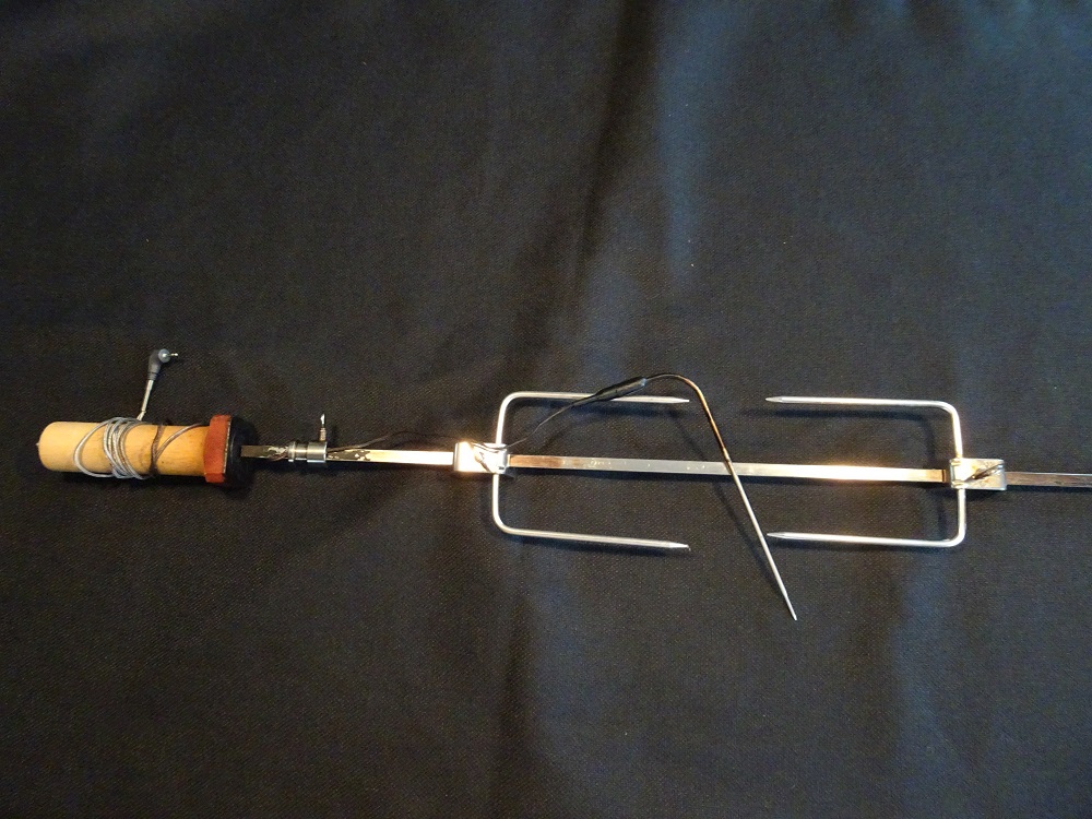 SOLVED! Rotisserie Temperature Probe Mod for Kettle or Gas BBQ Grill 