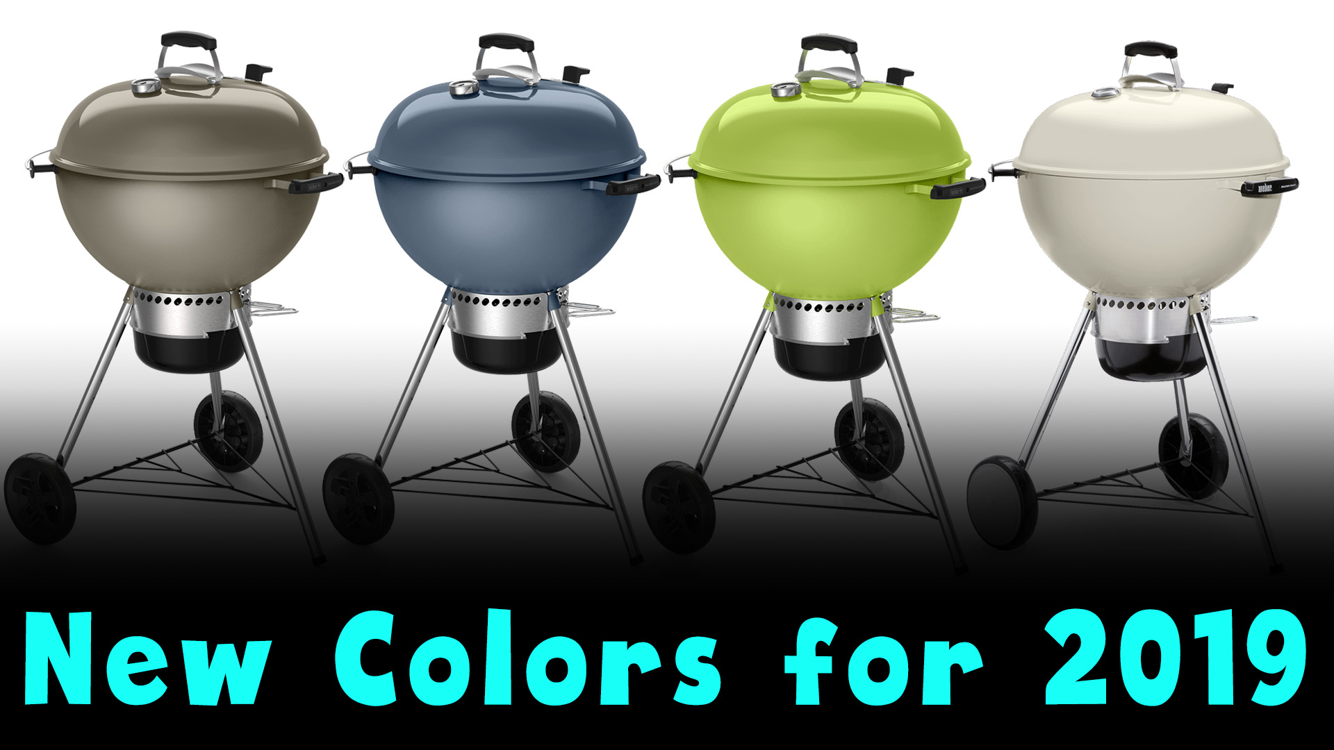 New COLORS AVAILABLE Weber Charcoal Grill Colors for 2019 Weber