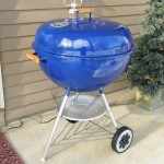 26" Weber blue kettle