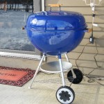 26" Blue Weber kettle 2