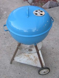 1956-57 Sky Blue 18.5 kettle