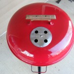 1970s Red Electric kettle lid