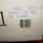 1988 Smokey Joe Dr Pepper box label