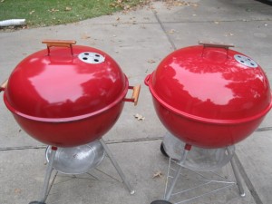 1964 Red Wooddale vs. 1989 Red Kettle