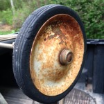 Original Weber Texan wheel