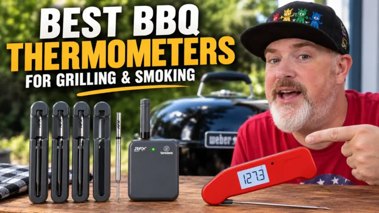 RFX Meat and Thermoworks Thermapen are the best bbq thermometers available